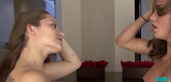  Malena Morgan and Dani Daniels Sexy Lesbians Pussy Licking Orgasm